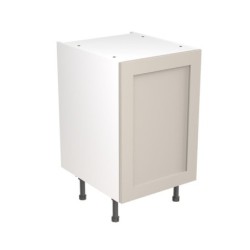 Flatpack Base Unit Shaker Ultra Matt Light Grey 500mm - FKKH0703