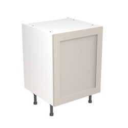 Flatpack Base Unit Shaker Ultra Matt Light Grey 600mm - FKKH0704