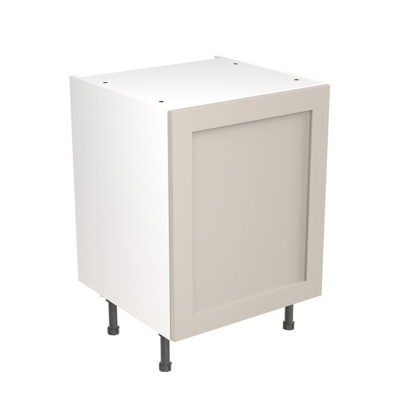 Flatpack Base Unit Shaker Ultra Matt Light Grey 600mm - FKKH0704