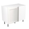 Flatpack Corner Base Unit Shaker Ultra Matt White 1000mm - FKKH0509