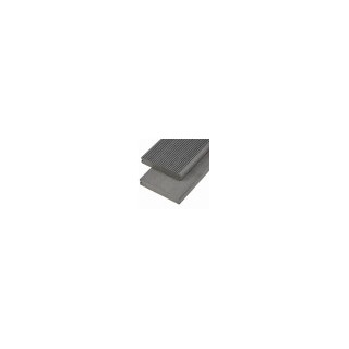 Cladco WPC Bullnose Decking Board Stone Grey 150 x 25 x 4000mm