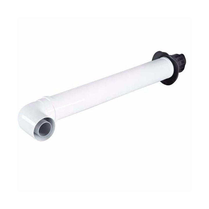 Baxi 7222019 Multifit Standard Horizontal Flue Inc Low Profile Elbow and Fixing Screws