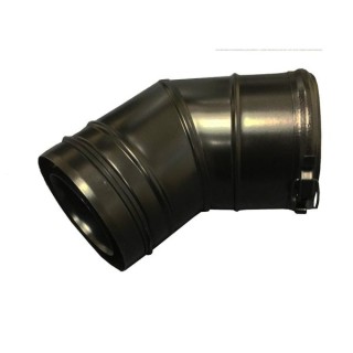 Grant GE45/90B 45 Degree Elbow 12-26KW Black