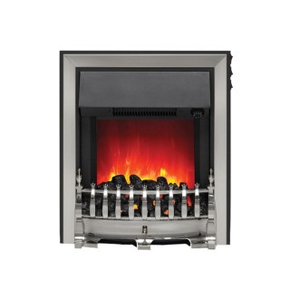 Be Modern Camberley Fazer Electric Fire  C/W Spacer Frame 32859 Chrome