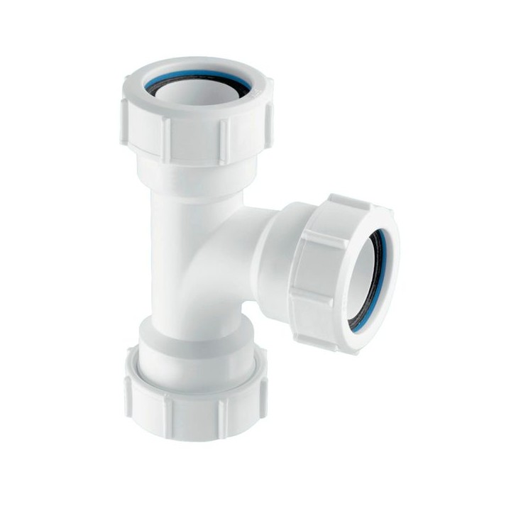 McAlpine Plastic Trap 1.5in Swept Tee V1m