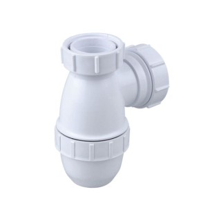 Wavin Osma Waste bottle trap 38mm seal 32mm white