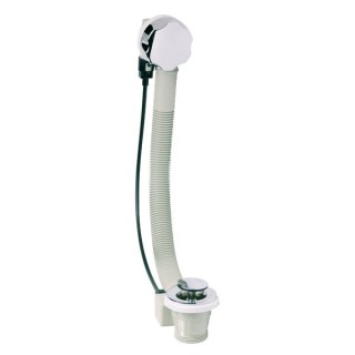 Embrass Peerless De-Luxe Bath Pop Up Waste & Overflow Chrome Plated 1.5in 200886