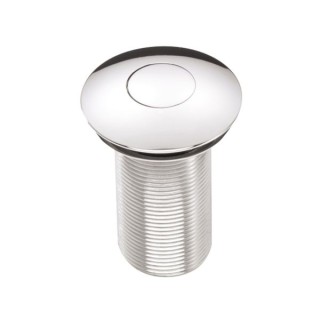 Bristan W BASIN09 C Round Push Basin Waste Unslotted C