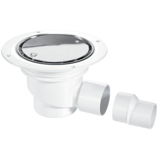 McAlpine TSG1SS Polished Stainless Steel Shower Gully 50mm x 130mm
