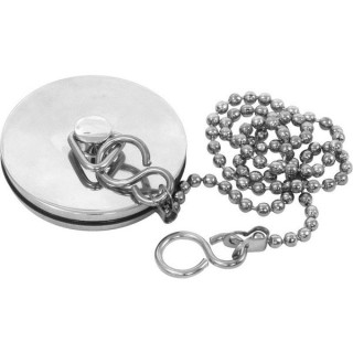 4Trade 1 1/2in Chrome Bath Plug