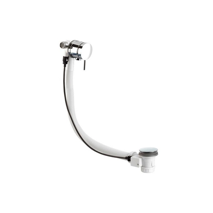 Bristan W BATH09 C Bath Filler with Pop up Waste and Overflow C
