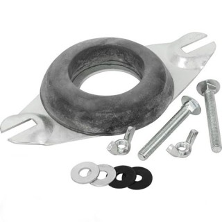 4Trade Close Coupling Kit Plate & Bolts Doughnut Washer
