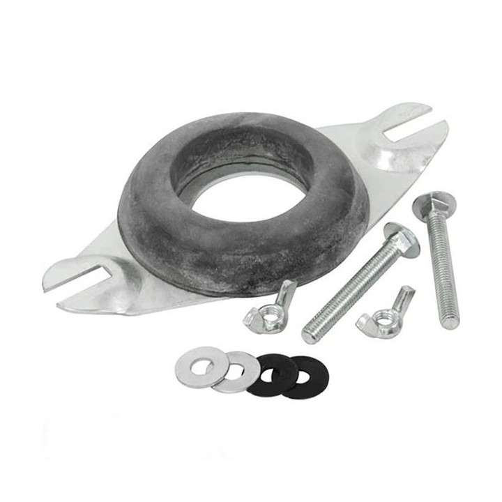 4Trade Close Coupling Kit Plate & Bolts Doughnut Washer