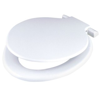 Cme Celmac Toilet Seat & Cover White Calypso SCA21WH