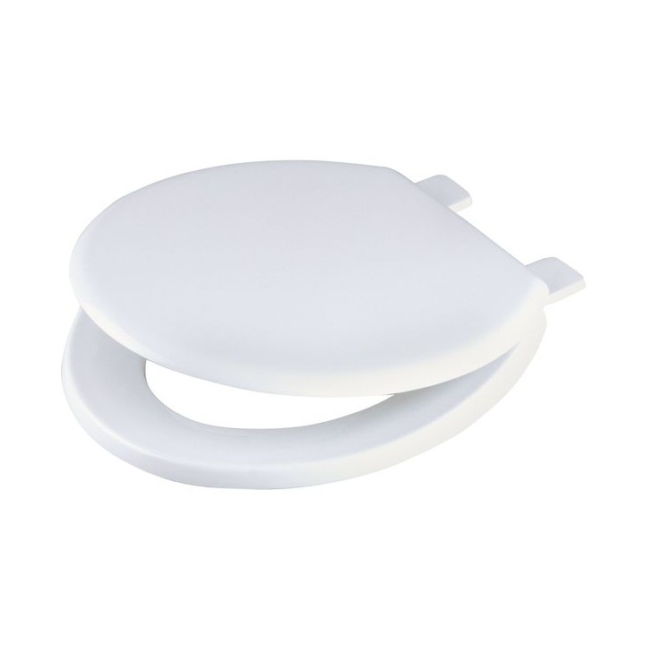 Cme Celmac Emerald Double Flap Seat White SEM11WH