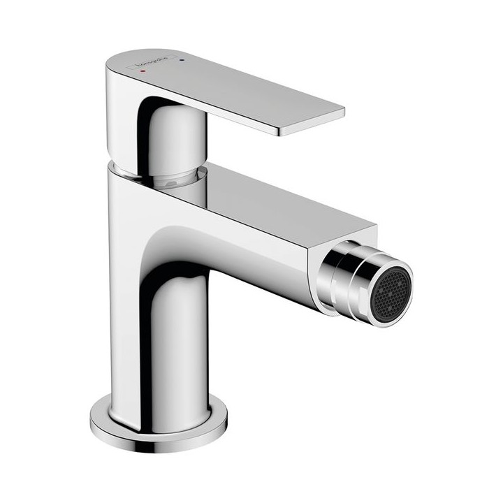 Hansgrohe Rebris E Single lever bidet mixer with pop-up waste set - Chrome - 72211000