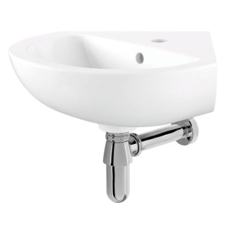 Bathrooms From TP Swindale Corner Cloakroom Basin 450mm