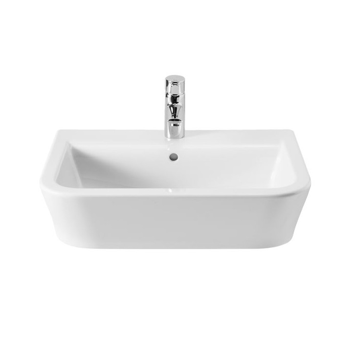 Roca The Gap Semi-recessed Basin 1 Tap Hole 560mm x 400mm 32747S000