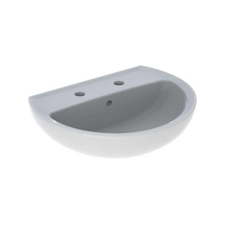 Twyford Alcona Washbasin 2 Tap 550mm x 420mm AR4212WH