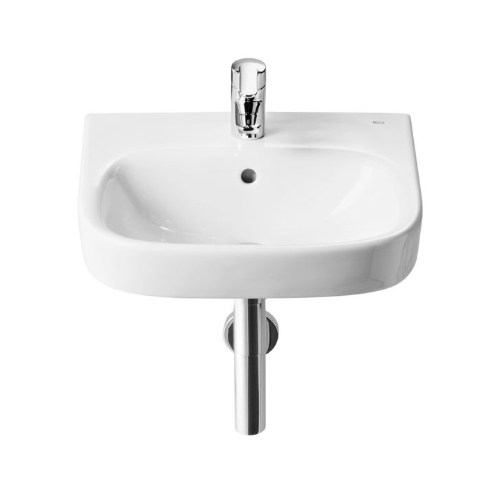Roca Debba Cloakroom Basin 1 Tap Hole 450mm x 370mm 32599700U