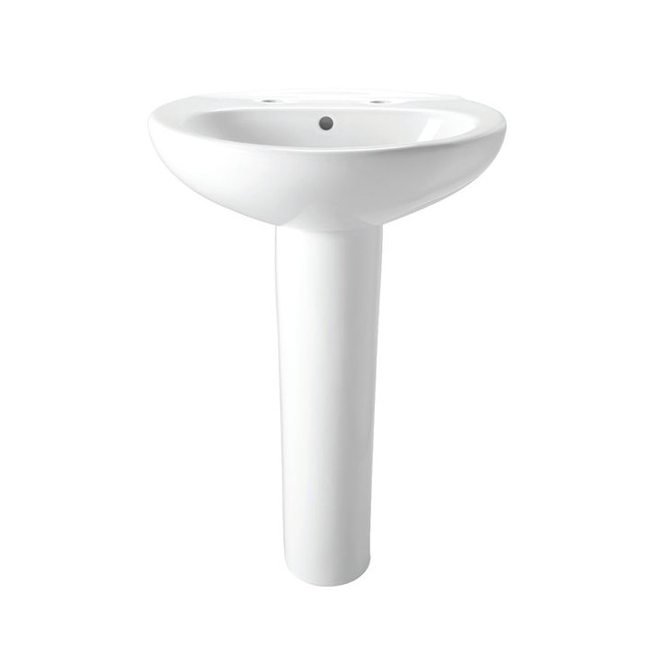 Bathrooms From TP Basin & Pedestal with 2 Tap Hole