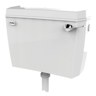 Dudley Acclaim Cistern Low Level Lever SIDO White (Cistern Only)