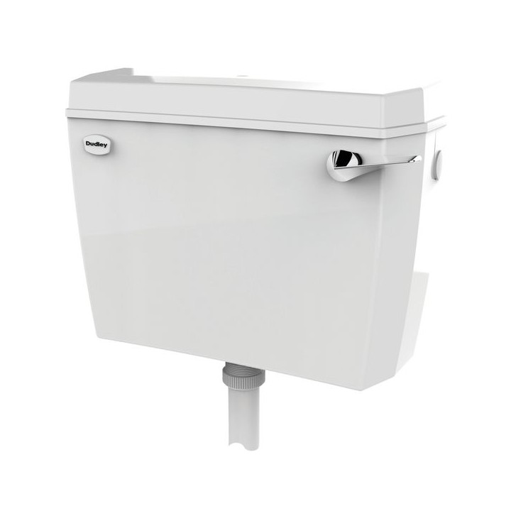 Dudley Acclaim Cistern Low Level Lever SIDO White (Cistern Only)