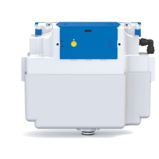 Dudley Vantage Concealed Cistern Single Flush With Jacket and Round Chrome Plated Push Button 314408