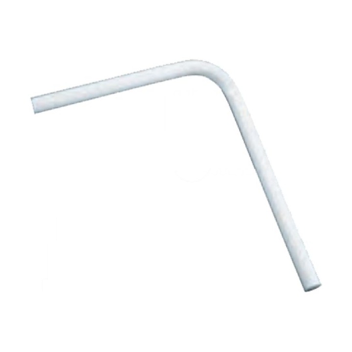 Dudley Cistern Flushpipe White 24mm x 18mm in  Extended