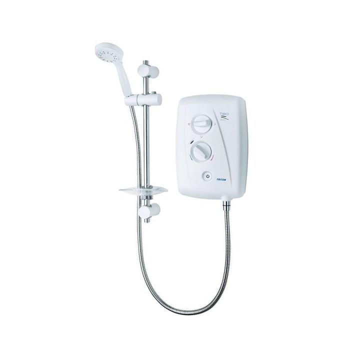 Triton T80Z Fast-fit Eco 8.5kW White/Chrome ECO8008ZFF