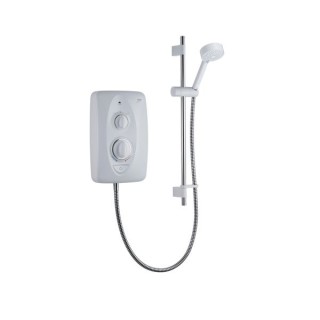 Mira Jump Multi-Fit Electric Shower 10.8kw in White/Chrome 1.1778.012