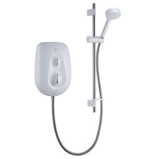 Mira Vie Electric Shower 8.5kw in White/Chrome 1.1788.004