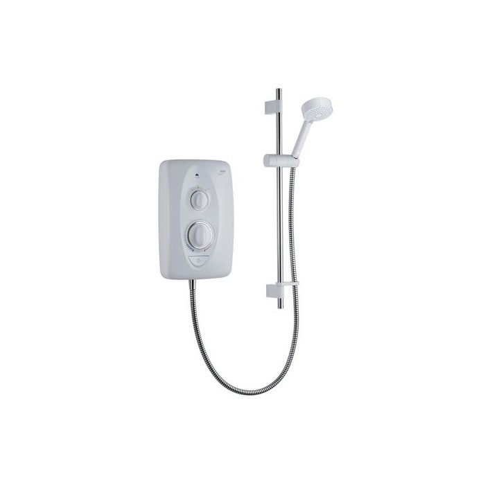 Mira Jump Multi-Fit Electric Shower 8.5kw in White/Chrome 1.1778.010