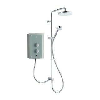 Mira Azora Dual Glass Electric Shower 9.8 Kw 1.1634.156
