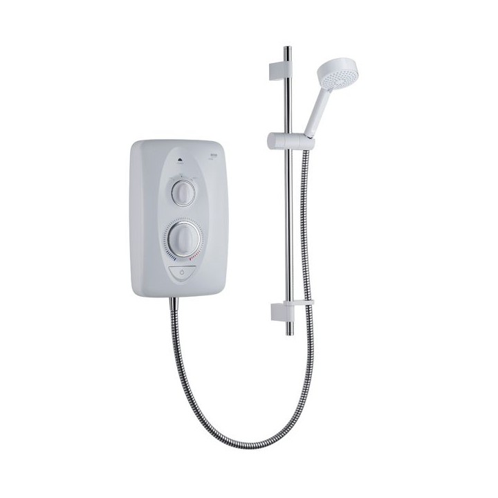 Mira Jump Multi-Fit Electric Shower 9.5kw in White/Chrome 1.1778.011