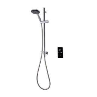 Triton ENVi® 10.5kW Thermo Electric Shower Single Outlet Wall Fed Kit - Silver 