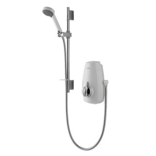 Aqualisa Aquastream 813.40.21 Thermostatic Mixer Power Shower White/Chrome