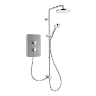 Mira Decor 10.8Kw Silver Dual Outlet Shower 1.1894.003