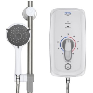 Omnicare Ultra+ Align Thermostatic Shower With Grab Riser Rail Kit