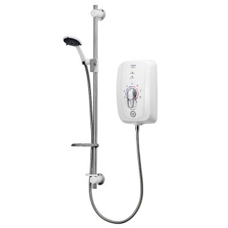 Triton Omnicare TEOMNDDG81 Design Digital Thermostatic 8.5kW Electric Shower with Grab Kit