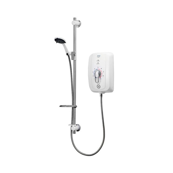 Triton Omnicare TEOMNDDG81 Design Digital Thermostatic 8.5kW Electric Shower with Grab Kit