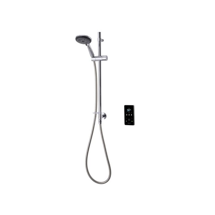 Triton ENVi® 9.0kW Thermo Electric Shower Single Outlet Wall Fed Kit - Silver
