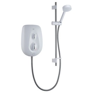 Mira Vie Electric Shower 9.5kw in White/Chrome 1.1788.005