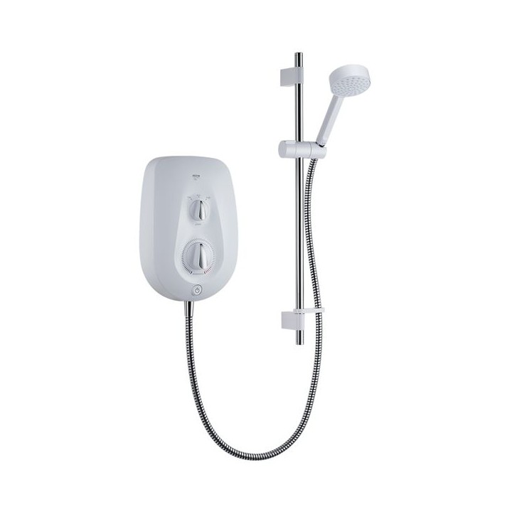 Mira Vie Electric Shower 9.5kw in White/Chrome 1.1788.005