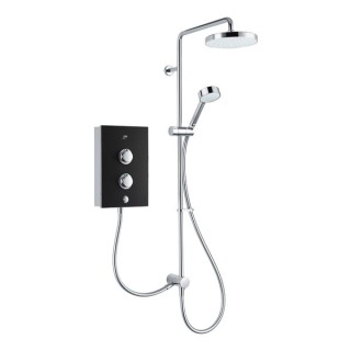 Mira Decor 10.8Kw Black Onyx Dual Outlet Shower 1.1894.006