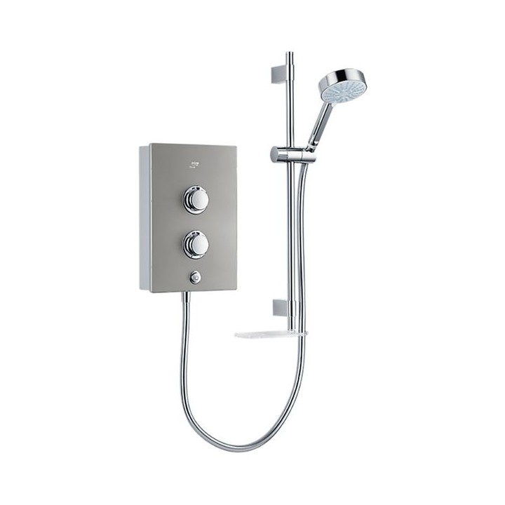 Mira Decor 9.5Kw Silver Single Outlet Shower 1.1894.002