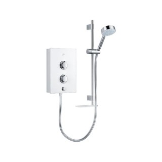 Mira Decor 8.5Kw White Single Outlet Shower 1.1894.007