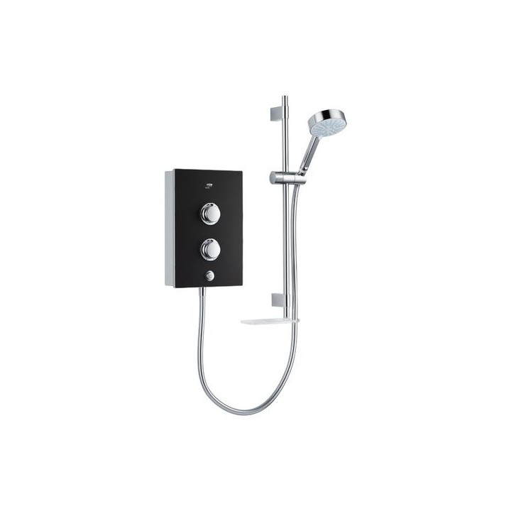Mira Decor 9.5Kw Black Onyx Single Outlet Shower 1.1894.005