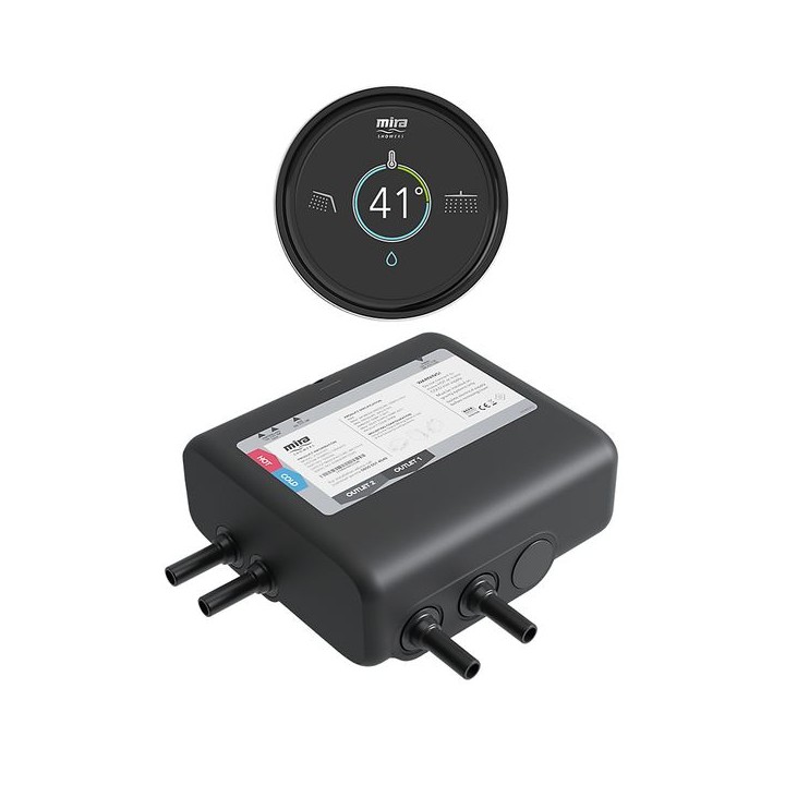 Mira Platinum Dual High Pressure Valve & Controller Shower 1.1981.014