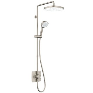 Mira 1.1944.005 Opero Dual Outlet Thermostatic Shower Brushed Nickel